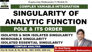 Singularity in Complex Analysis  Isolated Singularity  Isolated Essential Singularity  Pole [upl. by Whitnell416]