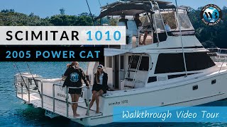 Scimitar 1010 Power Catamaran for sale [upl. by Enrichetta]