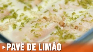 Como Fazer Pavê Rápido de Limão [upl. by Pearse]