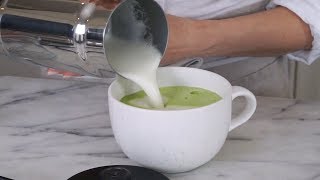 How to Make a Healthy Matcha Latte [upl. by Eradis]