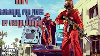 How to Fix GTA V Launcher to run PlayGTAVexe Problem and Updated Patch v4 Vishal Kumar [upl. by Halyahs]