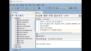 create view in oracle [upl. by Edmunda87]