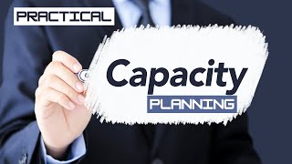 Capacity Planning Utilization Efficiency and Capacity Analysis  OM Practical [upl. by Chastain]