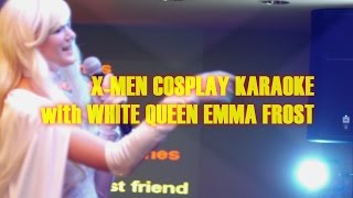 XMens White QueenEmma Frost  quotDiamonds Are A Girls Best Friendquot  COSPLAY KARAOKE [upl. by Krispin]