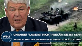 PUTINS KRIEG quotDie Lage in der Ukraine ist nicht prekär Sie ist sehr kritisch An allen Frontenquot [upl. by Orr]