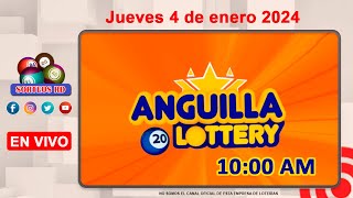 Anguilla Lottery en VIVO 📺│Jueves 4 de enero 2024  1000 AM [upl. by Cozza]