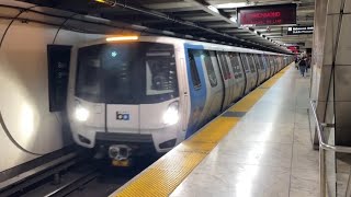 A little session railfanning BART in the Bay Area 102523 [upl. by Alikee150]