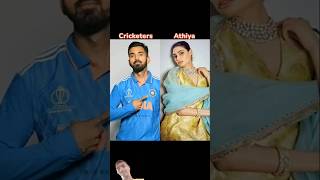 Cricketers and wife bollywood topcricketer top10cricketers viratkohli mostfifties cricket [upl. by Tessi]