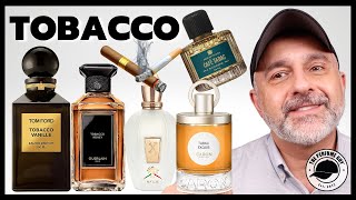 Top 20 TOBACCO FRAGRANCES  Smoky Sweet Intoxicating Tobacco Perfumes  Niche  Designers [upl. by Sukey]