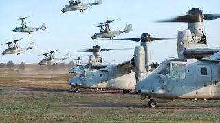 The V22 Osprey US Most Advanced Hybrid Aircraft Ever Built [upl. by Anaet309]