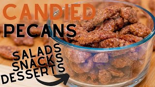 Cinnamon Sugar Candied Pecans [upl. by Culliton920]