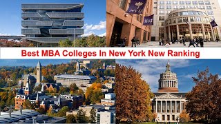 BEST MBA COLLEGES IN NEW YORK NEW RANKING [upl. by Akina]