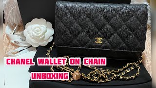 Chanel Wallet on Chain Unboxing 👛 [upl. by Terej197]