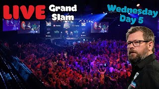 Grand Slam Darts Day 5  Evening Session Live [upl. by Ellerey754]