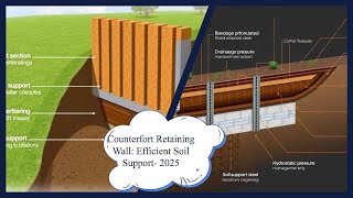 Mastering Counterfort Retaining Walls A Civil Engineers Guide 2025 [upl. by Ydderf489]