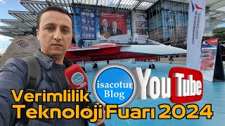 🚀6Verimlilik ve Teknoloji Fuarı 2024 VLOG Pazar Günü YOK [upl. by Ynitsed]