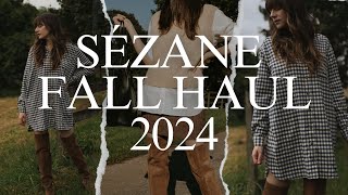 SEZANE Fall 2024 Haul Review  Sezane Fall Outfits [upl. by Blackwell]