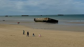 A brief visit to Normandy Beach Landing Sites  Operation Overlord [upl. by Klusek]