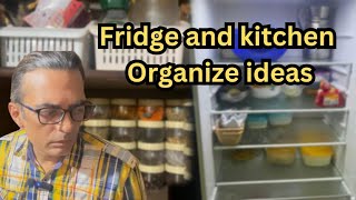 Fridge And Kitchen Organize Ideas l Humara Kitchen [upl. by Coady]