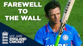 Farewell To The Wall Rahul Dravids Final ODI Appearance  England v India 2011  Highlights [upl. by Ardehs]