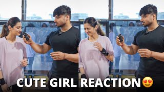 MAKING PEOPLE TRY SMELLING SALT IN A COMMERCIAL GYM  CRAZY REACTIONS 😍 [upl. by Storer]