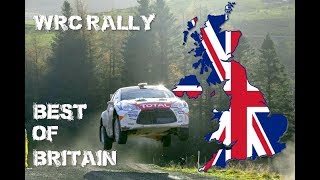 Ралли Великобритании Англии лучшие моменты 2017  WRC  Britain GB  HIGHLIGHTS [upl. by Irrahs]