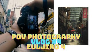 16minutes of moody Street photography Euljiro 4 Seoul South Korea [upl. by Analle]