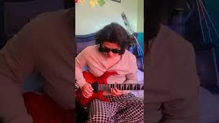 K garu JohnChamlingTV Steverai Mannumyan solo cover electric guitar [upl. by Ecirtnas]