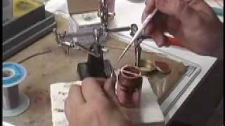 How to solder copper wire joints [upl. by Nnylecoj]