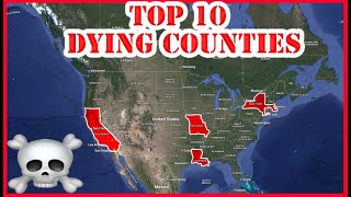 Why Americans are FLEEING These Counties  The Top 10 Counties IN DECLINE [upl. by Auoy299]