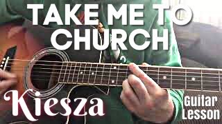 Kiesza take me to church guitar lesson [upl. by Isac]