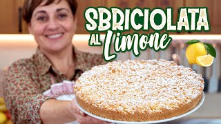 SBRICIOLATA AL LIMONE Ricetta Facile  Fatto in Casa da Benedetta [upl. by Lana]