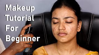 Best Party Makeup Tutorial For Beginners Pigmentation Skin Makeup Wedding Guest Makeup Smokey eye [upl. by Olonam441]