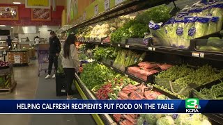 Pilot program helps CalFresh recipients buy fruits vegetables [upl. by Janetta]