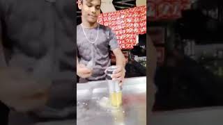 Boost kulki sharbat 🥹👀 streetfood mangotypes famouskulfi food kulfirecipe indianfood [upl. by Blondy]