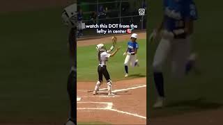 Centerfielder makes great throw to home 🎯 [upl. by Rhett]