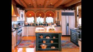 Small Log Cabin Kitchen Designs Interior Decorating House Photos Gallery [upl. by Kerad635]