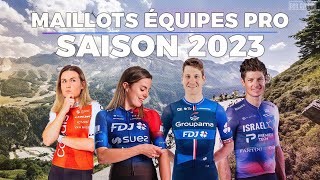 Maillots Équipes Professionnels  Saison 2023 [upl. by Selena304]