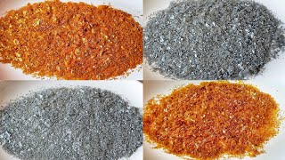 How to make edible Glitter Silver And Gold Homemade Simple Recipe [upl. by Magas]