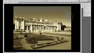 Adobe Photoshop CS6 Image restoration from Black and white to color [upl. by Ative]