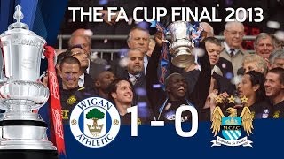 HIGHLIGHTS Wigan Athletic vs Manchester City 10 FA Cup Final 2013 [upl. by Sagerman]