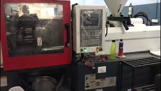 MILACRON 80 TON NOVA SERVO INJECTION MOULDING MACHINE [upl. by Nanete]