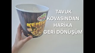 Çıtır Tavuk Kovasından Harika Geri Dönüşüm  How To Recycle From Crispy Chicken Bucket [upl. by Akili]