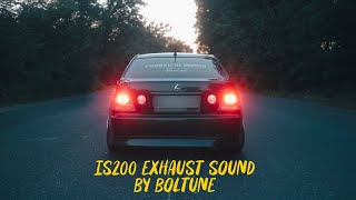 Lexus IS200 1GFE exhaust sound by boltune  Chodzicki Media [upl. by Ecnerret341]