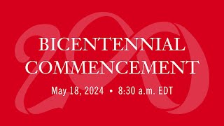 Bicentennial Commencement Ceremony [upl. by Sonja]