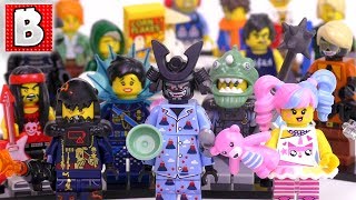 ALL 20 LEGO Ninjago Movie Collectible Minifigures  Collection Review [upl. by Agneta]