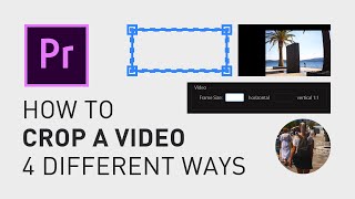 How to crop a video  Adobe Premiere Pro [upl. by Leimaj908]