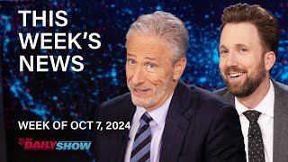 Jon Stewart Tackles Trumps quotFree Speechquot Klepper on Hurricane Conspiracies  The Daily Show [upl. by Letsyrk]