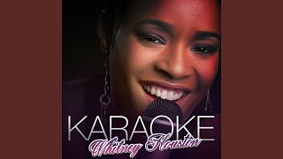 You Light up My Life In the Style of Whitney Houston Karaoke Version [upl. by Nitsrik]