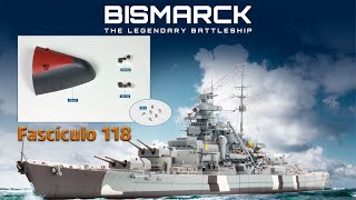 Construye el acorazado Bismarck  Fascículo 118  Agora models en español [upl. by Letnuahc]